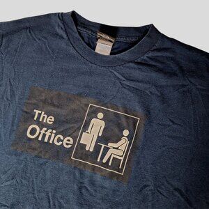 The Office Mens Graphic T Shirt XL Navy Blue TV Series